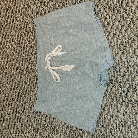 Victoria Secret gray/pink soft sleep shorts - Picture 1 of 3